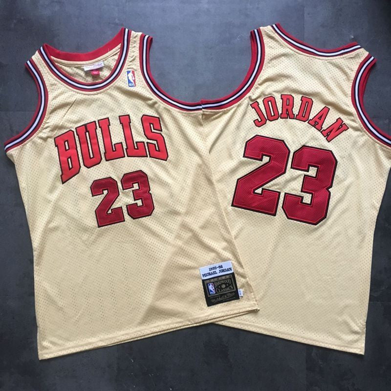 Men's Chicago Bulls Michael Jordan Authentic Jersey Three Colors Available