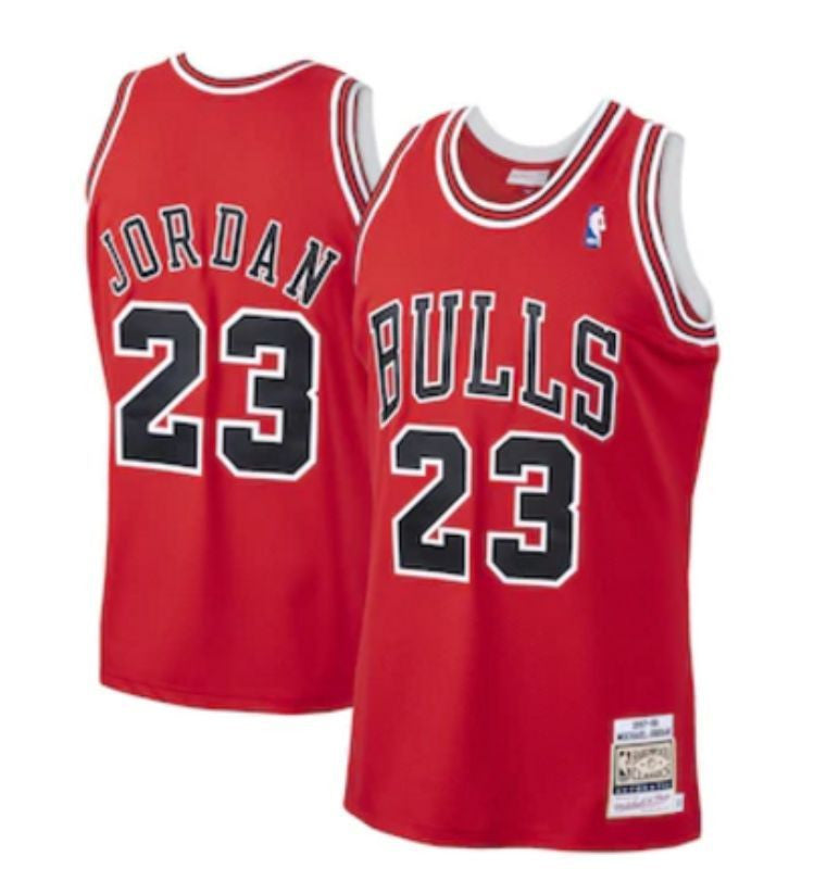 Men's Chicago Bulls Michael Jordan Authentic Jersey Three Colors Available